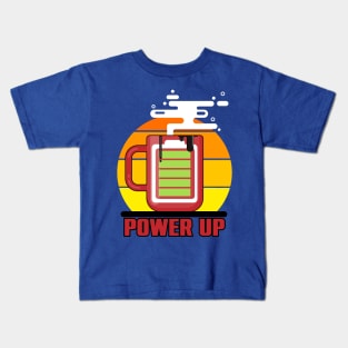 power up Kids T-Shirt